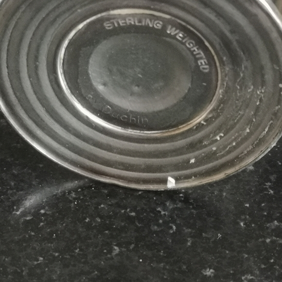 Sterling Silver Salt and Pepper shakers - Picture 3 of 4